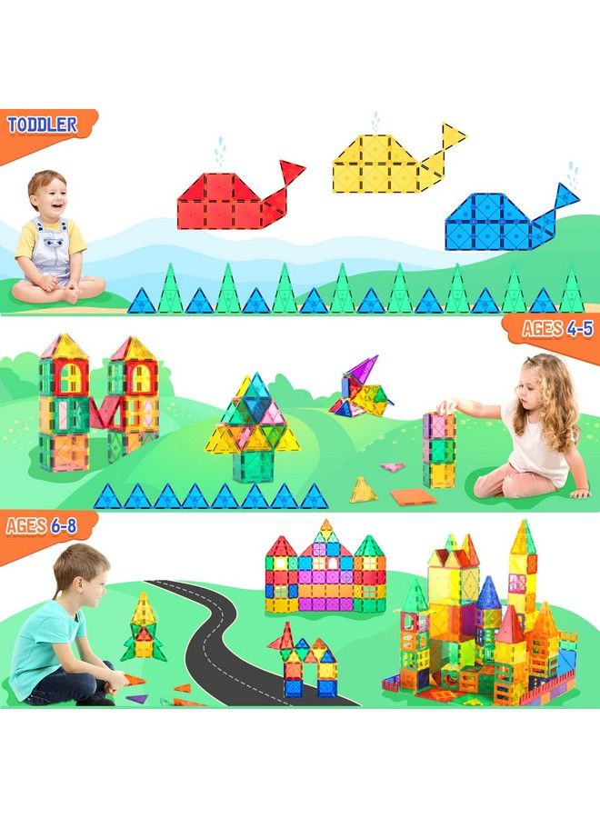 Magnetic Tiles Beginner Set Toys For Girls & Boys Toddler Toys Sensory Toys For Toddlers 34 Magnetic Blocks For Kids Age 35 48 Kids Toys Encourage Kids Creativity & Develop Fine Motor Skills