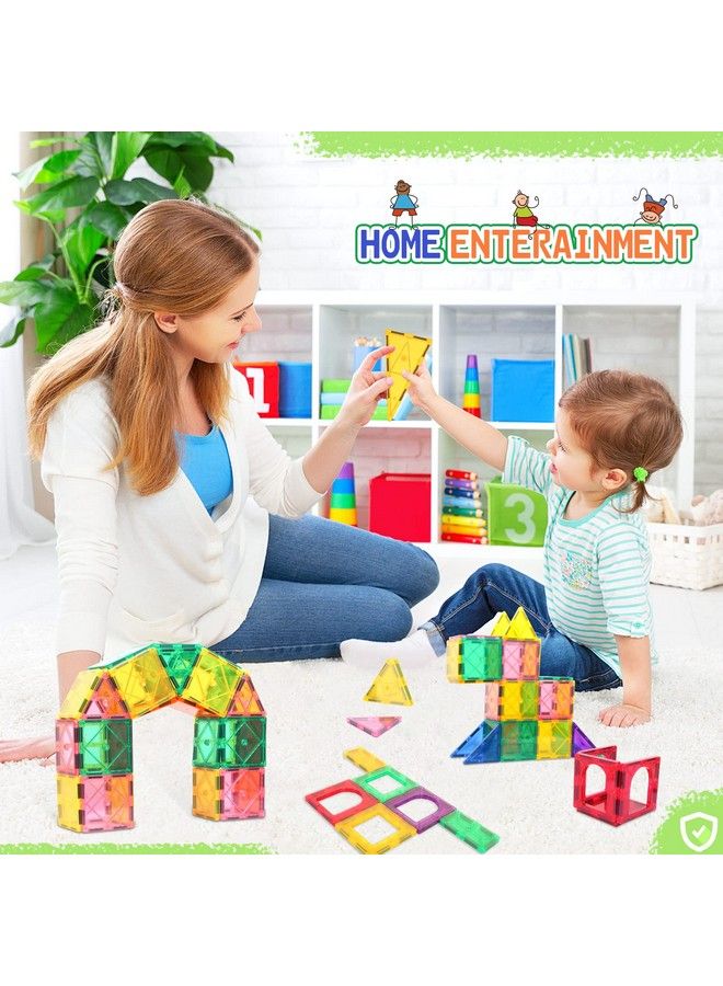 Magnetic Tiles Beginner Set Toys For Girls & Boys Toddler Toys Sensory Toys For Toddlers 34 Magnetic Blocks For Kids Age 35 48 Kids Toys Encourage Kids Creativity & Develop Fine Motor Skills