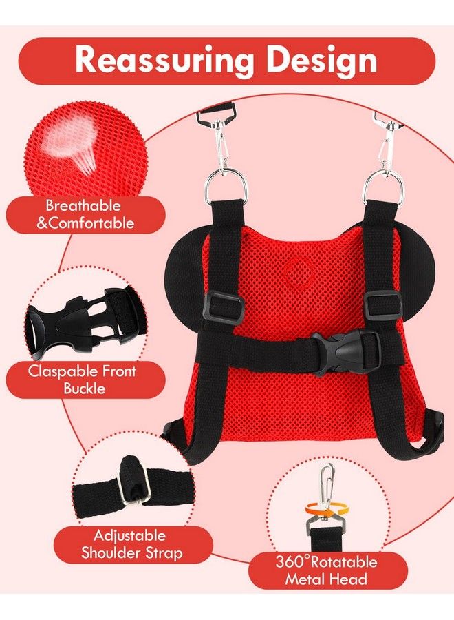 Toddler Harness With Leash 4In1 Toddler Leash With Anti Lost Wrist Link For Toddlers Kid Leashes For Girls Baby Leashes For Toddlers (Minnie)