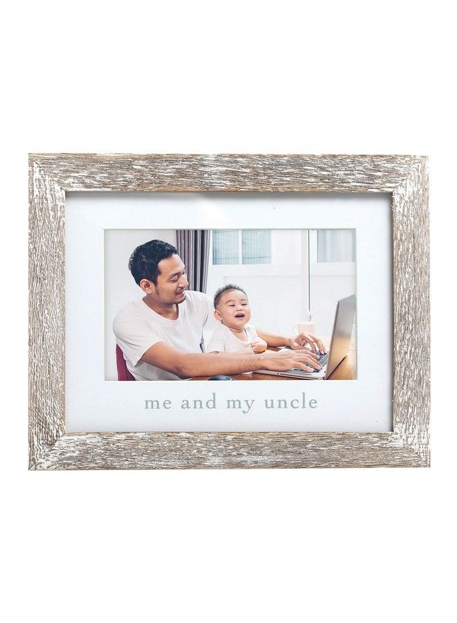 Me And My Uncle Rustic Photo Frame Niece Or Nephew Family Picture Frame