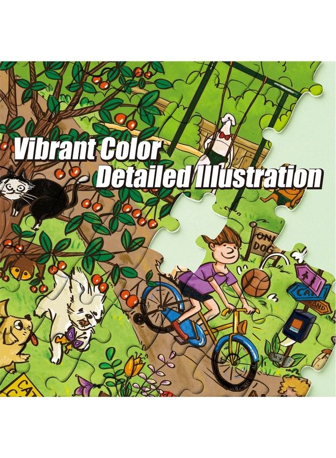 1000 Piece Puzzle For Adults Dog Park Jigsaw Puzzles 1000 Pieces 1000 Pieces High Resolution Matte Finish Smooth Edging No Dust Leisure Animal Puzzle