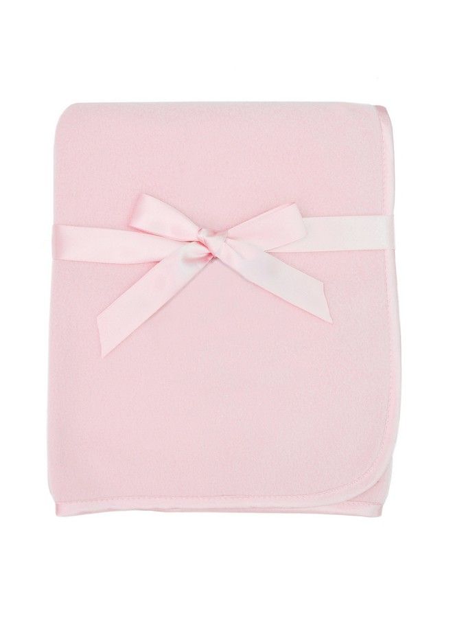 Fleece Blanket Pink 30 X 30 For Girls