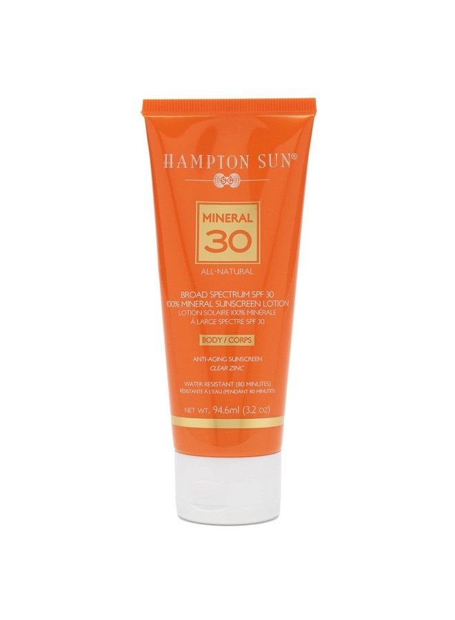 Spf 30 Mineral Sunscreen 3.2 Fl. Oz.