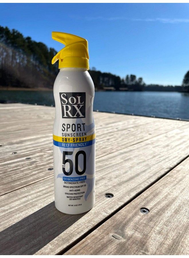 Sport Spray Spf 50 Sunscreen Spray Spf50 Reef Friendly Broad Spectrum Sunscreen For Face And Body Oxybenzone Free