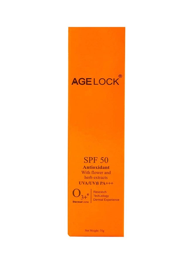 Agelock Antioxidant Sunscreen SPF 50 75grams