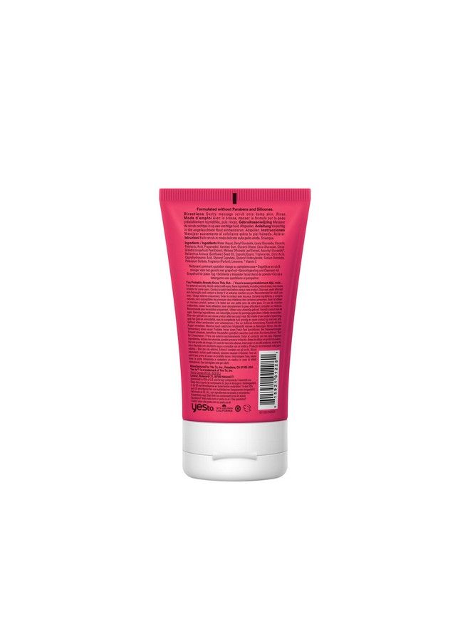 Grapefruit Daily Facial Scrub & Cleanser Exfoliating & Restoring Cleanser That Enhances Skins Radiance With Antioxidants Lemon Balm Extract & Vitamin C Natural Vegan & Cruelty Free 4 Oz