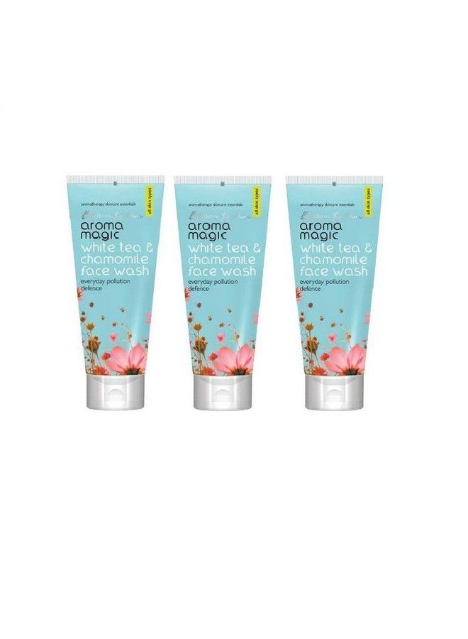 White Tea And Chamomile Face Wash 100 Ml Pack Of 3