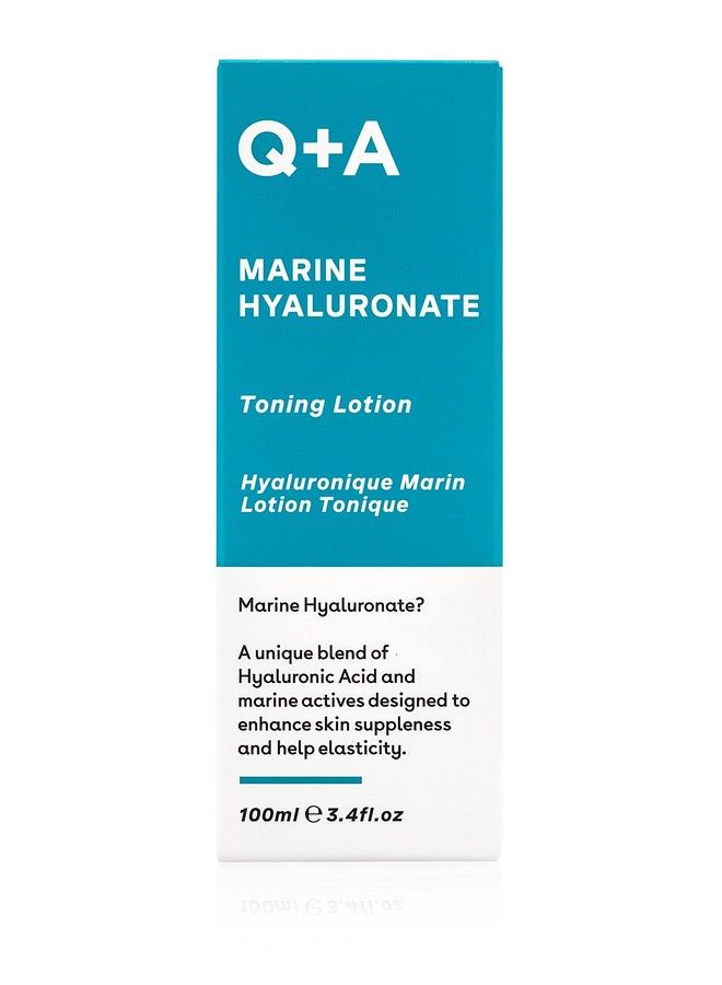Marine Hyaluronate Toning Lotion a Face Toner with Hyaluronic Acid and Marine Actives for Skin Suppleness 100ml