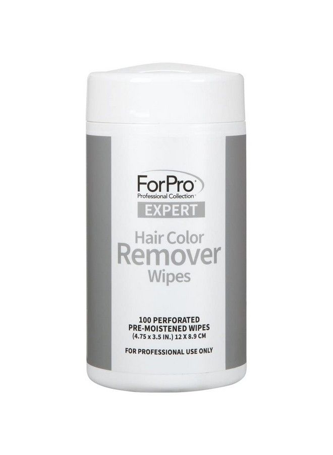 Forpro Expert Hair Color Remover Wipes Premoistened Perforated Towelettes Nonirritating Hypoallergenic Formula Clean Fresh Scent 100Count