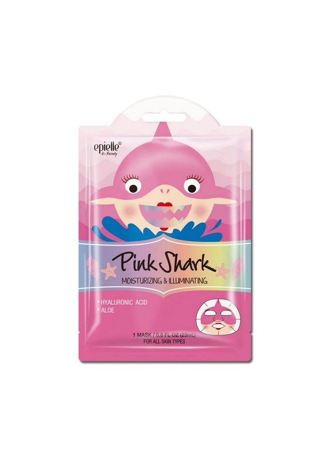 Character Masks (Pink Shark 6Pk)