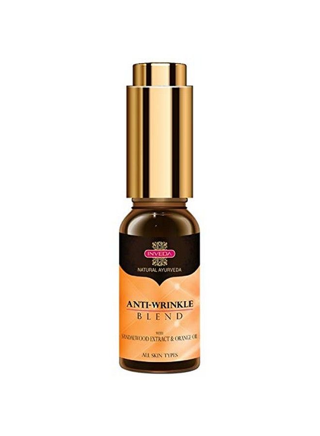 Antiwrinkle Blend To Reduce Fine Lines & Skin Aging Made With Sweet Almond Oil Orange Peel Oil And Santal Core Extracts To Improve Skin Elasticity For Even Tone Skin 10Ml
