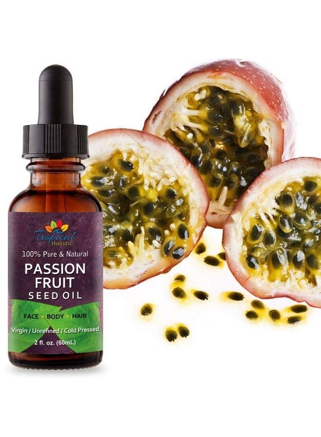 100% Pure Virgin Maracuja Oil 2 Oz Passionfruit Seed Oil Coldpressed Unrefined Extra Virgin Dry Skin Face Hair Lip