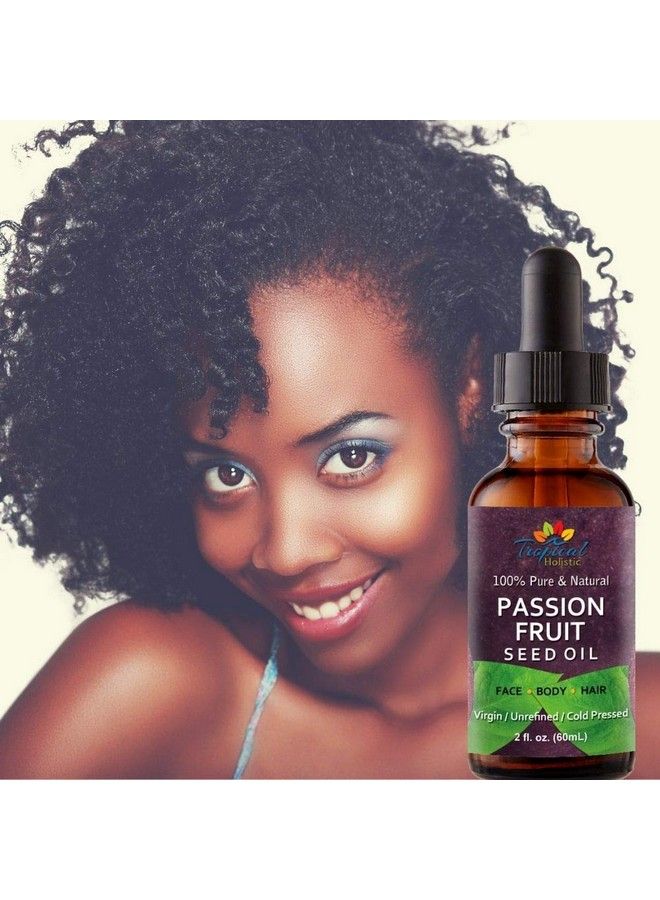 100% Pure Virgin Maracuja Oil 2 Oz Passionfruit Seed Oil Coldpressed Unrefined Extra Virgin Dry Skin Face Hair Lip