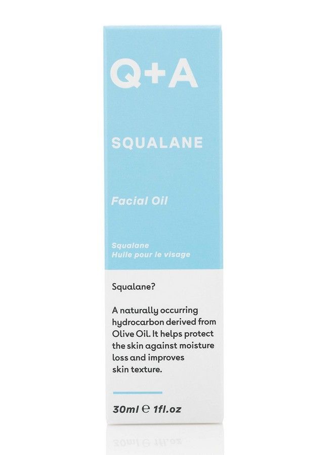 Squalane Facial Oil. A Super Hydrating Vegan Facial Oil Derived From Olive Oil. 30Ml/1Fl.Oz