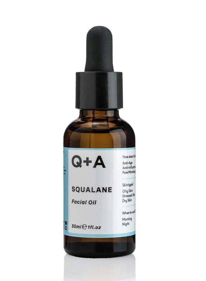 Squalane Facial Oil. A Super Hydrating Vegan Facial Oil Derived From Olive Oil. 30Ml/1Fl.Oz