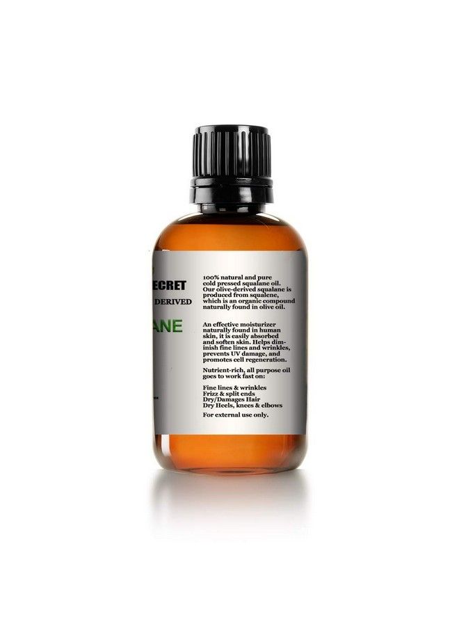 Squalane Face Oil Moisturizer 100% Pure Plant Derived