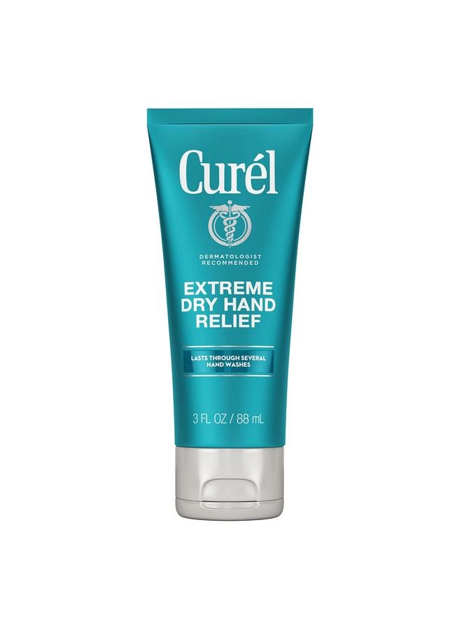 Curél Extreme Dry Hand Dryness Relief Travel Size Hand Cream Easily Absorbed Hand Cream For Longlasting Relief After Washing Hands With Eucalyptus Extract 3 Ounces