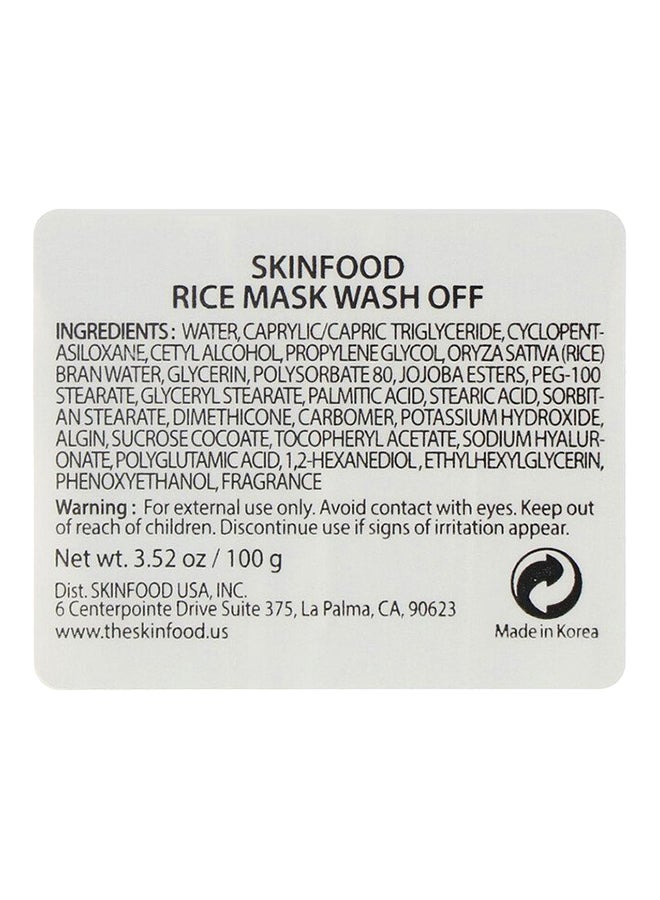 Rice Mask Wash Off 100grams