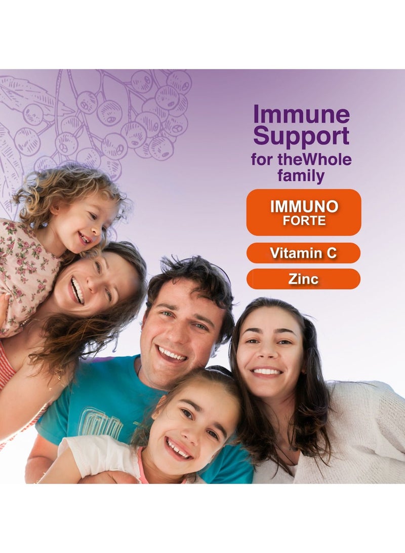 Vitamin C Gummies Immuno Forte and Zinc 30'S 30 Gummies