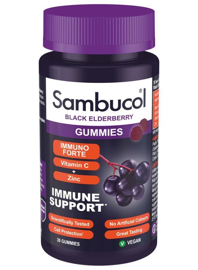 Vitamin C Gummies Immuno Forte and Zinc 30'S 30 Gummies