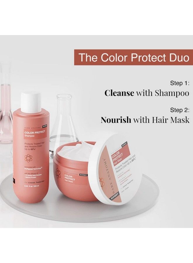 Hair Colour Protect Shampoo Retains Colour Upto 8 Weeks Repairs Damage With Amino Acid & Quinoa Protein For Dry & Frizzy Coloured Hair For Unisex 250Ml