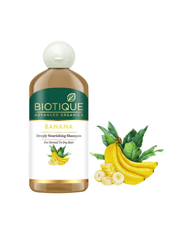 Banana Deeply Nourishing Hair Shampoo For Normal To Dry Hair 300Ml (Pack Of 2)