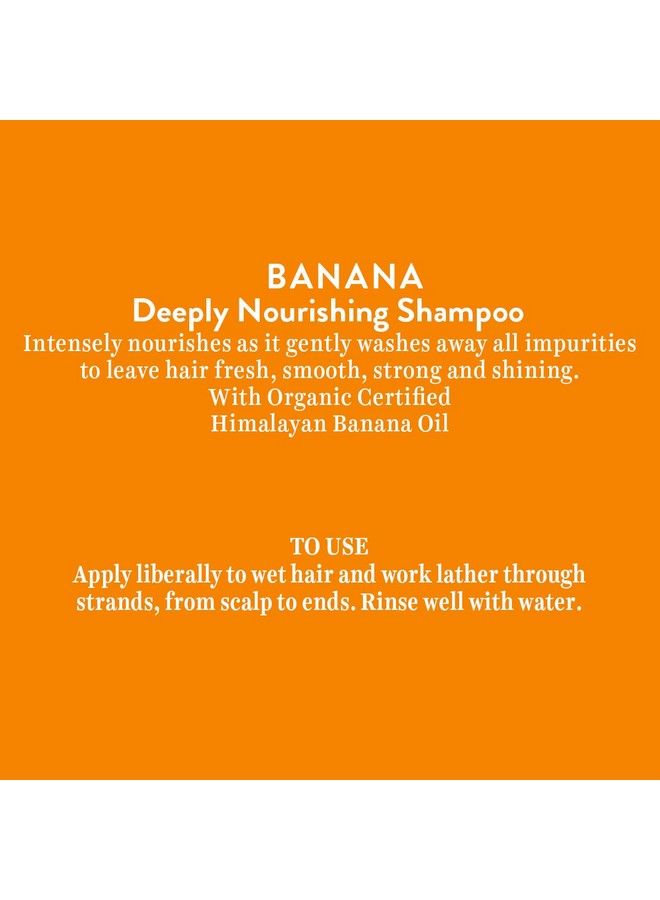 Banana Deeply Nourishing Hair Shampoo For Normal To Dry Hair 300Ml (Pack Of 2)