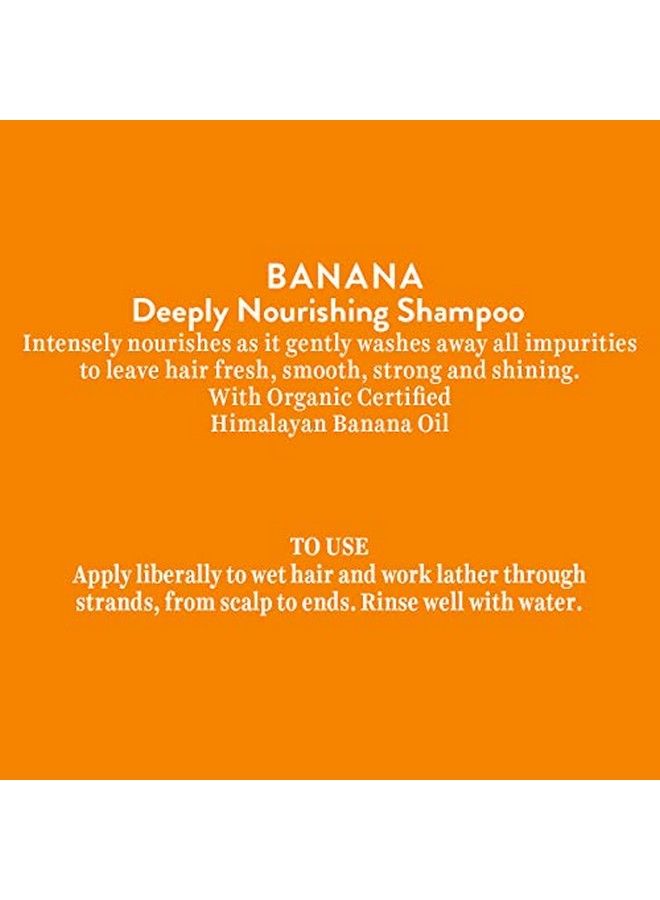 Banana Deeply Nourishing Hair Shampoo For Normal To Dry Hair 300Ml