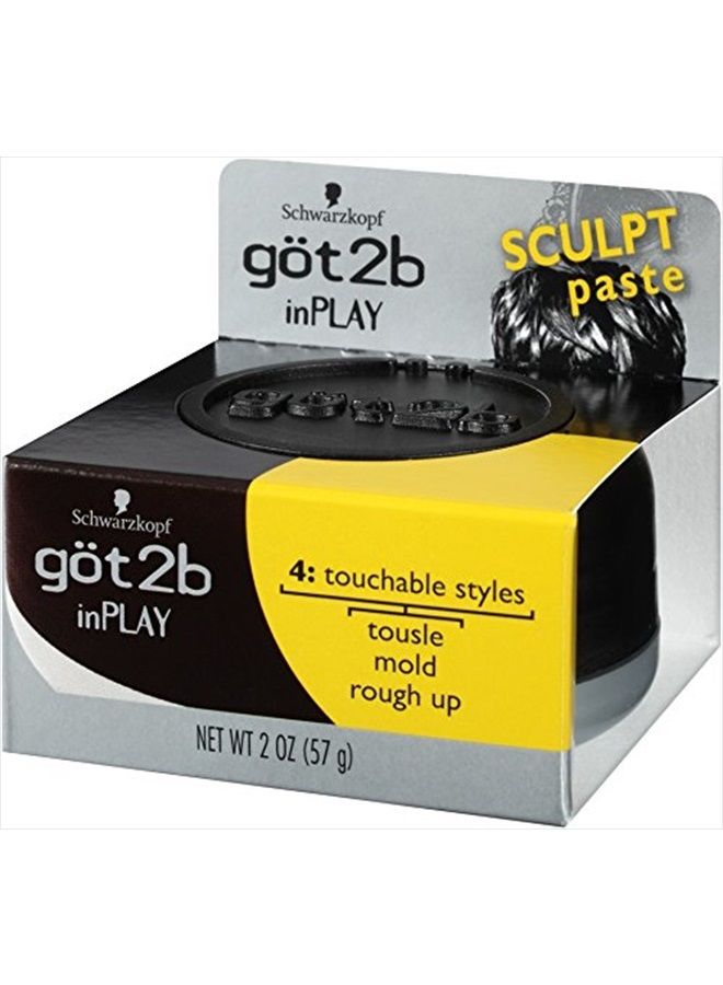 Got2b Inplay Hair Paste, 2.0 Ounce