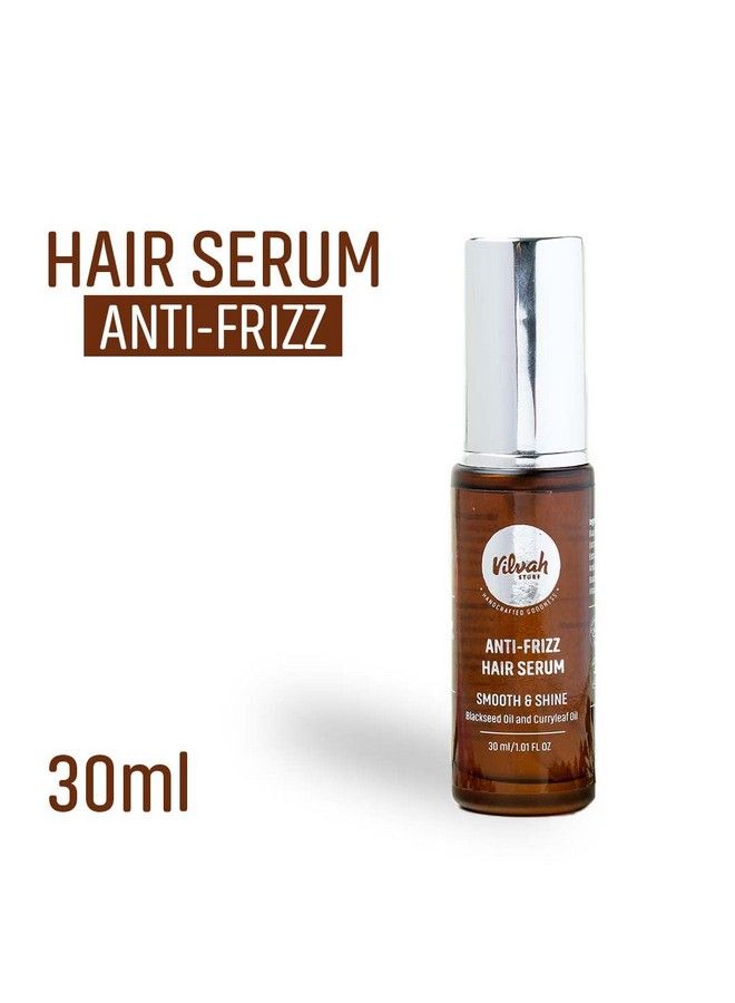 Anti Frizz Hair Serum Smoothness & Shiny Frizzfree Hair Serum For Dry & Wet Hair And Reduce Damages To Hair 30 Ml