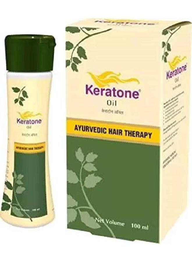 KERATONE OIL 100 ML 2 PCS Hair Oil (200 ml)