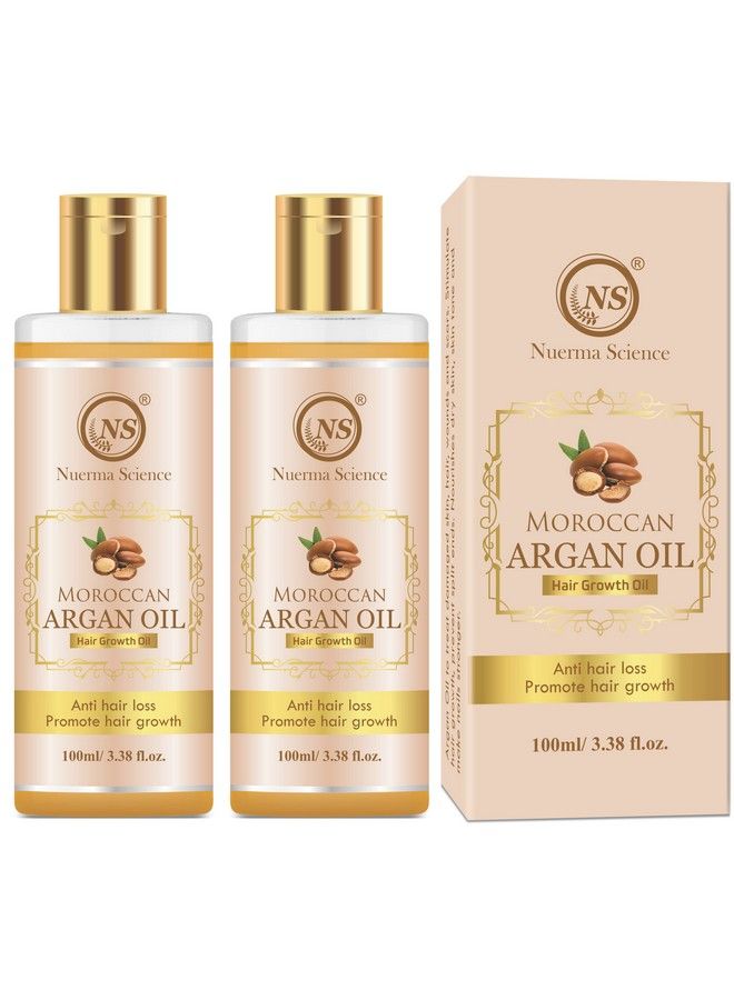 Moroccan Argan Oil For Skin And Hair Care (Pack Of 2 100 Ml Each)