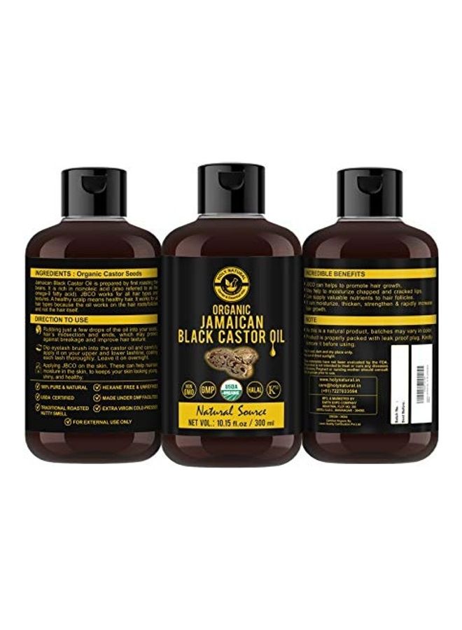 Organic Jamaican Black Castor Oil Multicolour 300ml