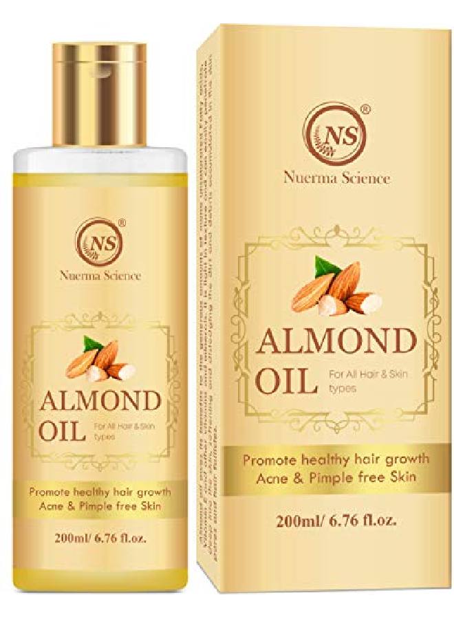 Almond Oil For Hair and Skin 200ML