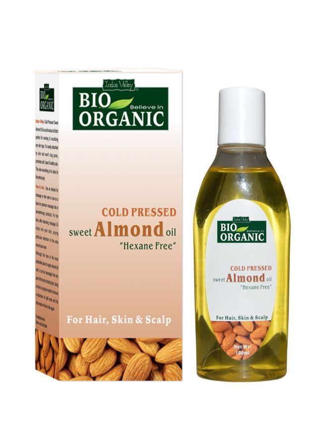 100% Organic, Natural Combo Of Cold Pressed Almond Oil & Extra Virgin Olive Oil (100Ml+100Ml= 200Ml)