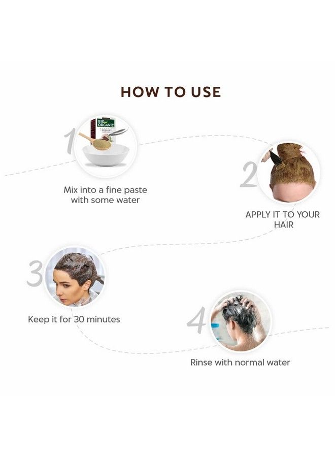 Bio Organic Organic Shikakai Powder ; Acacia Concinna For Hair Care 250Gm