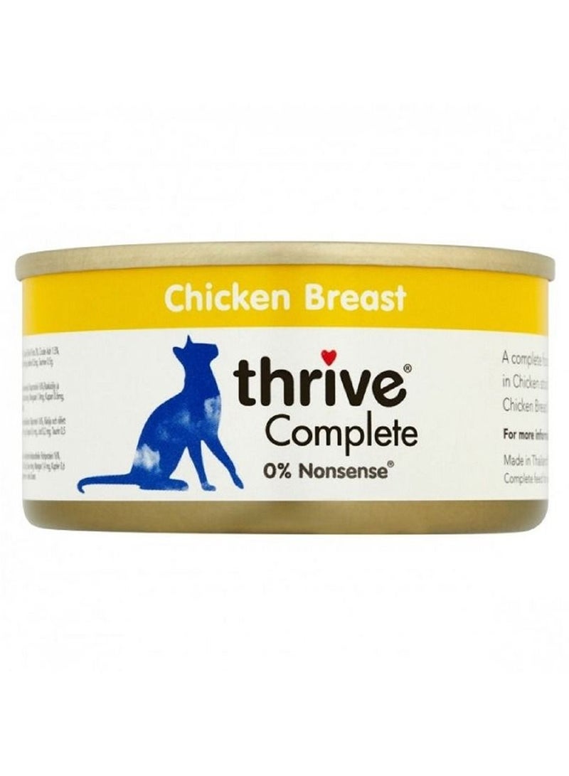 Chicken Cat Wet Food 12x75g