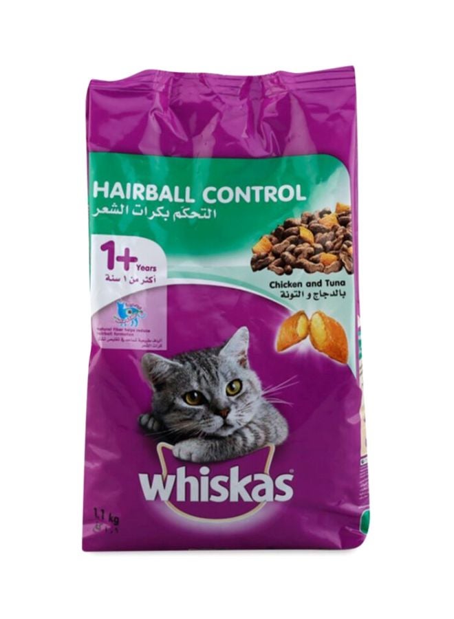 Hairball Control Cat Dry Food Pink 1.1kg