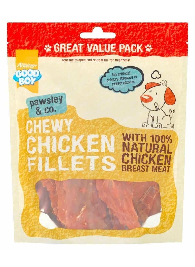 Goodboy Chewy Chicken Fillets Dog Treats 320g