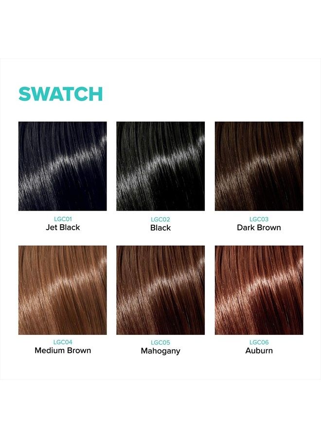 RED by Kiss Quick Cover Root Touch Up Stick Type 2PCS Water-Resistant Temporary Gray Concealer Cover Up Brush for Hair and Beard (Mahogany)