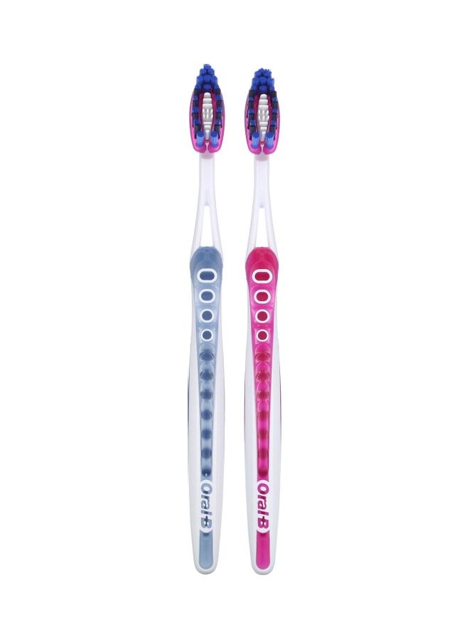 3D White Luxe Toothbrush Set Multicolour