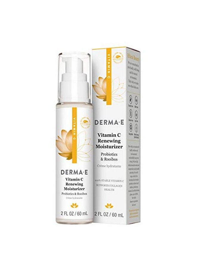 Vitamin C Renewing Moisturizer Brightening And Hydrating Facial Skin Renewing Cream Antiaging Facial Moisturizer And Day Cream 2 Oz