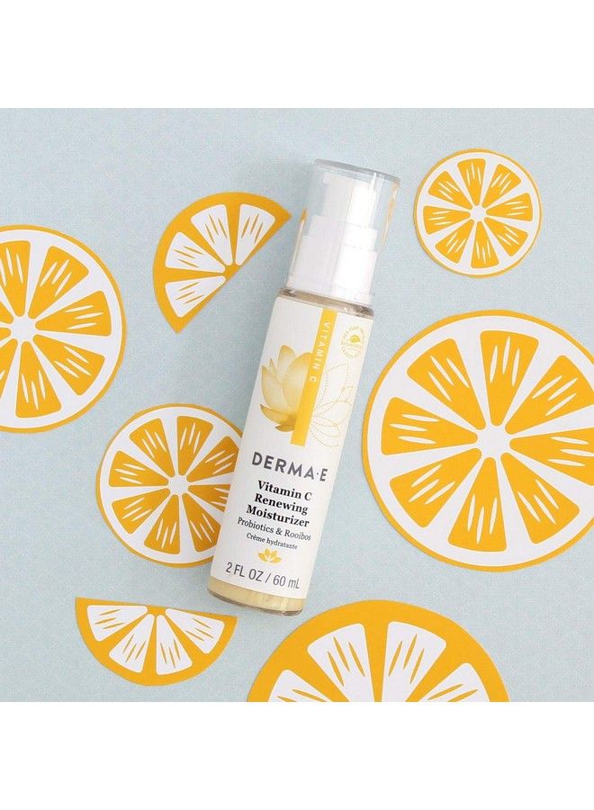 Vitamin C Renewing Moisturizer Brightening And Hydrating Facial Skin Renewing Cream Antiaging Facial Moisturizer And Day Cream 2 Oz