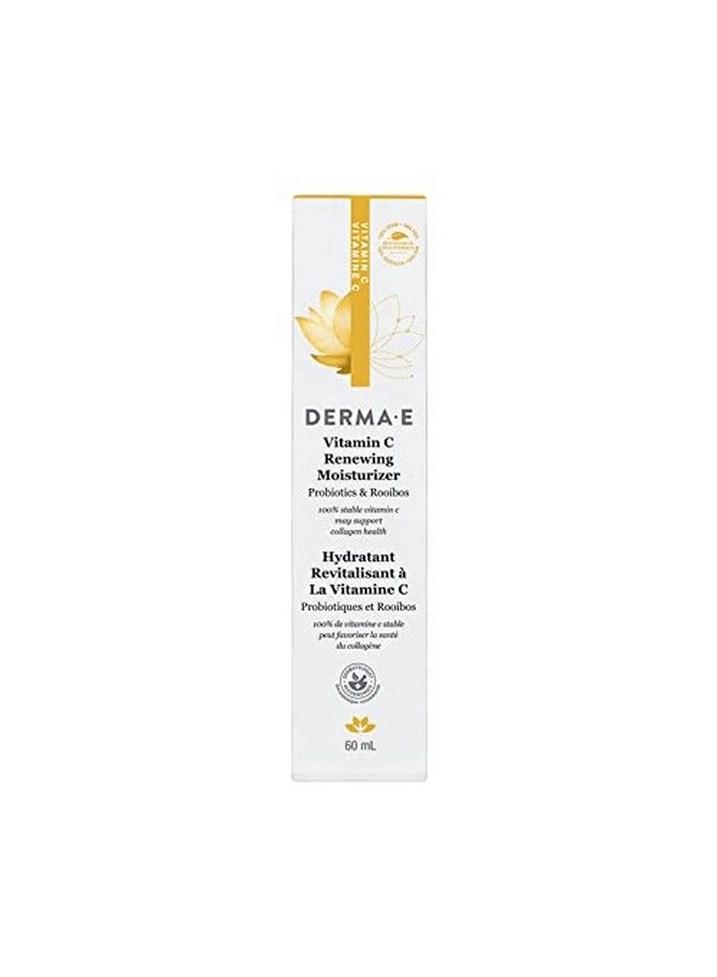 Vitamin C Renewing Moisturizer Brightening And Hydrating Facial Skin Renewing Cream Antiaging Facial Moisturizer And Day Cream 2 Oz