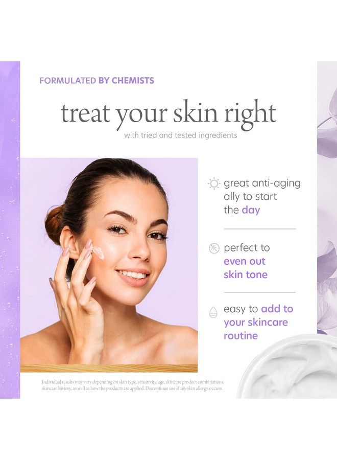 Retinol And Niacinamide Daily Face Moisturizer Treats Acne & Hyperpigmentation Brightening & Antiaging Day Cream Cruelty Free Korean Skincare For All Skin Types 1.69 Fl. Oz/ 50Ml