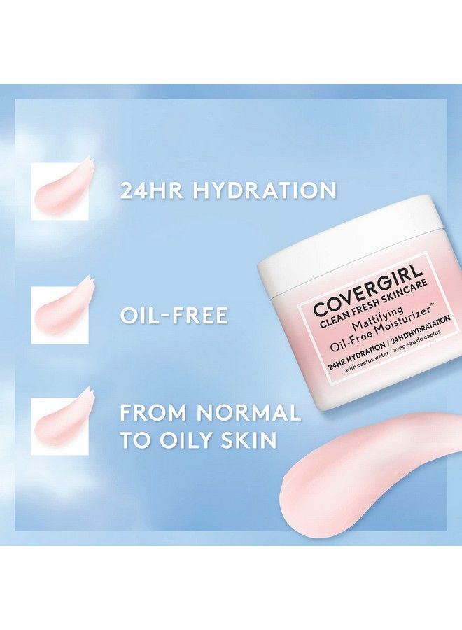 Clean Fresh Skincare Mattifying Oilfree Moisturizer 2.0 Oz