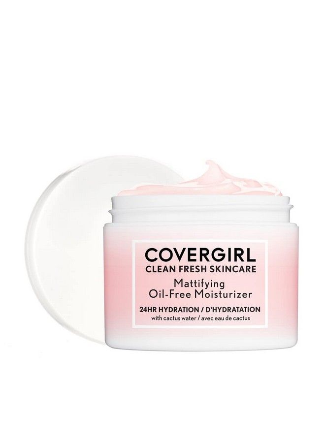 Clean Fresh Skincare Mattifying Oilfree Moisturizer 2.0 Oz