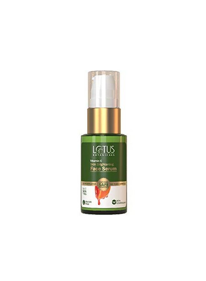 Skin Brightening Face Serum ; Vitamin C ; Recovers And Repairs Dull Skin ; Silicon & Chemical Free ; All Skin Types ; 30G