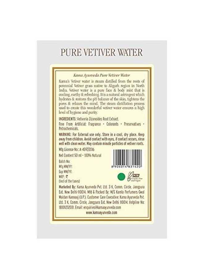 Pure Vetiver Water 50Ml