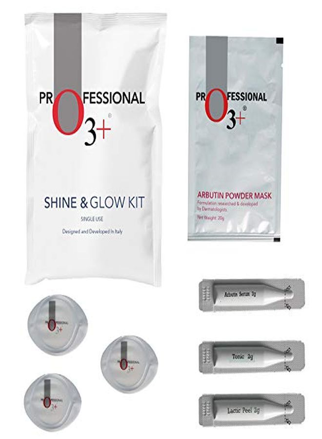 Shine & Glow Mono Dose Kit For Brightening, Whitening & Even Skin Tone (38G)